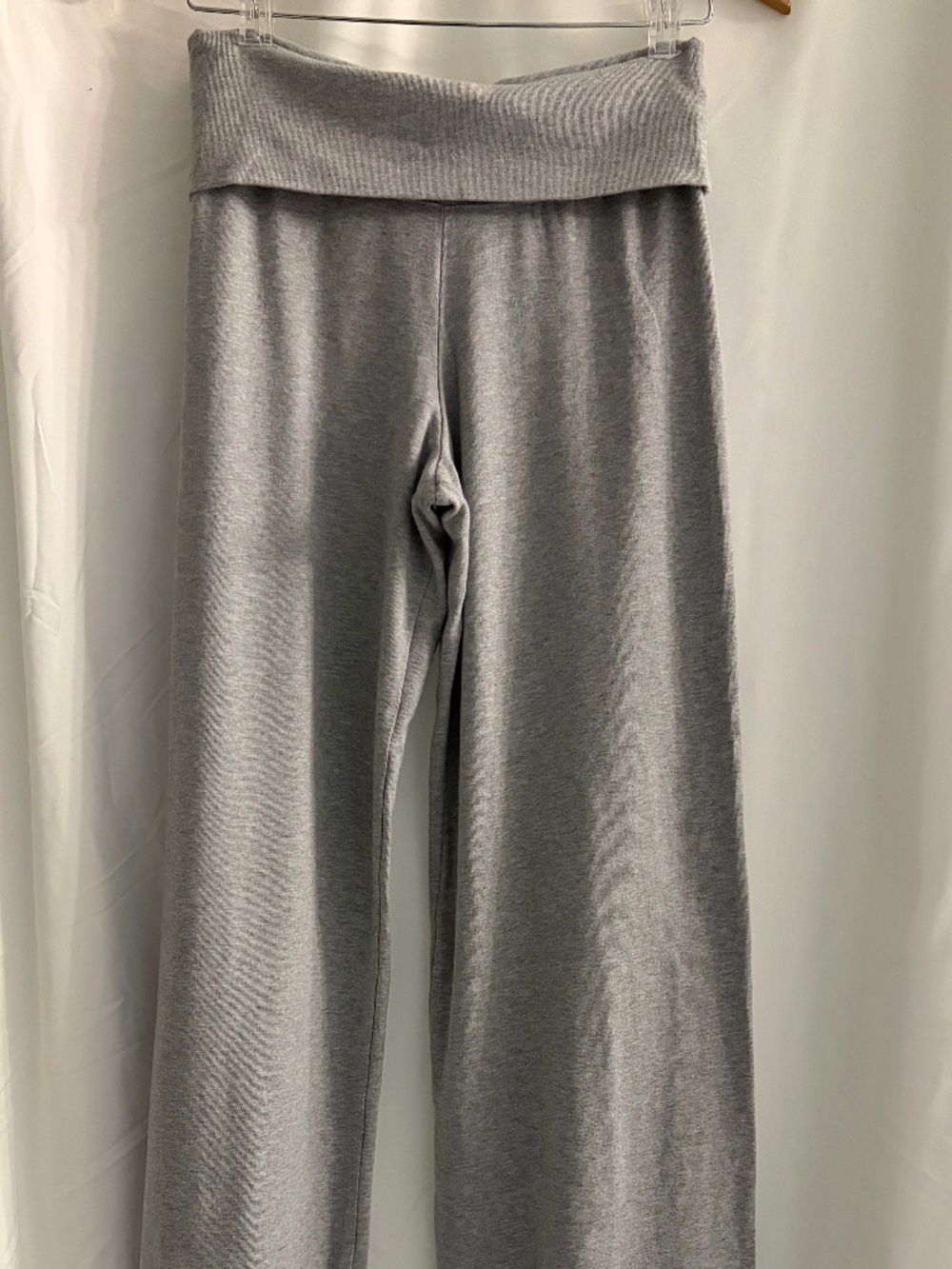 NWT Brandy Melville Priscilla Pants Light Grey Made In Italy